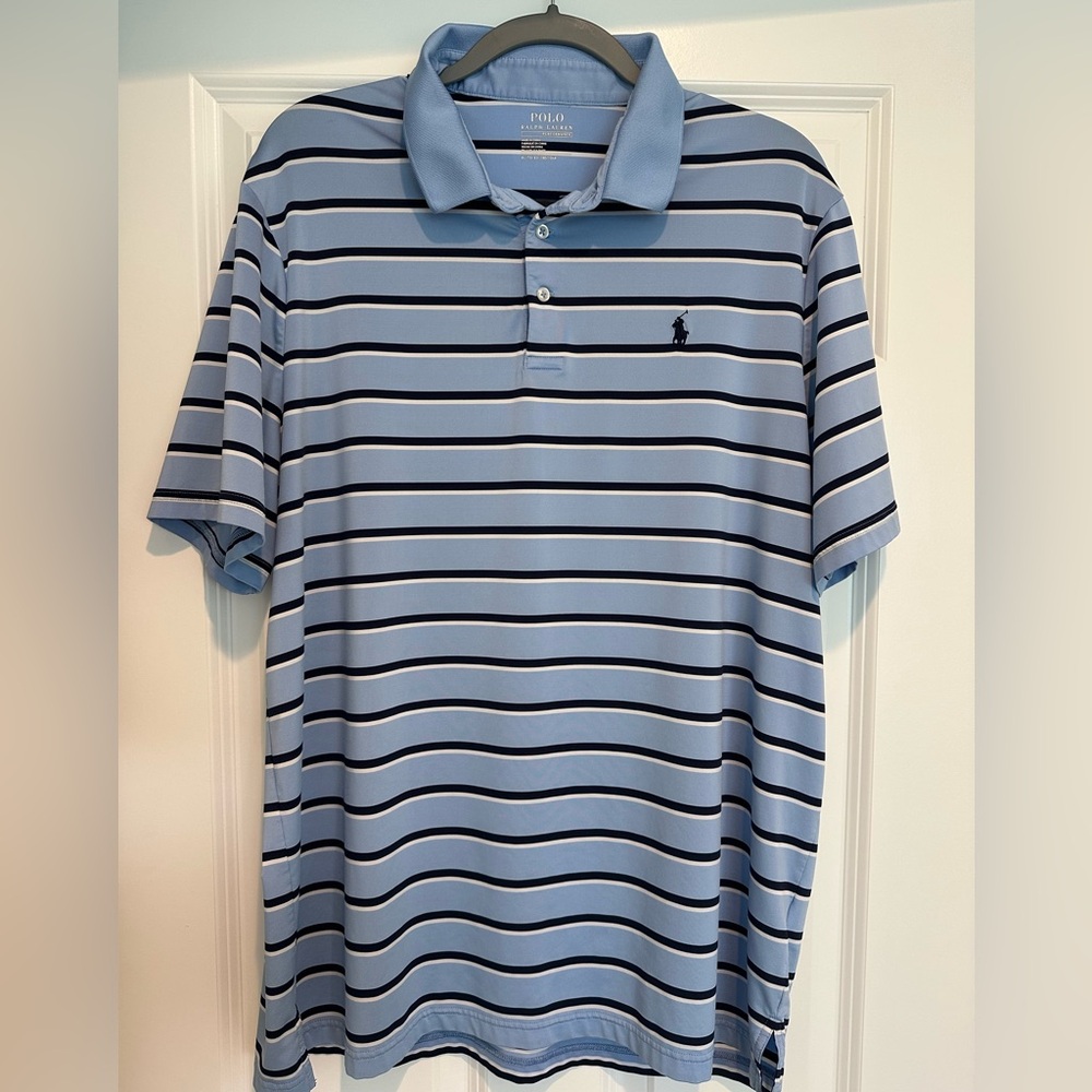 Polo Ralph Lauren Mens Performance Polo - XL golf work short sleeve shirt